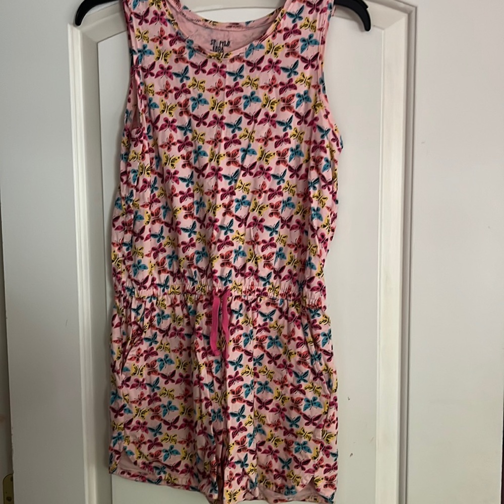 Butterfly Girl’s Romper
